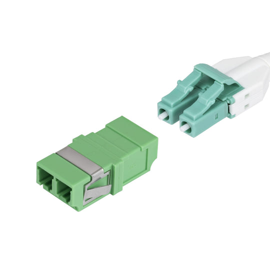 STARTECH adaptateur de fibres optiques LC/APC 10 pièce(s) Vert (DUPLEXLCAPCNOF)
