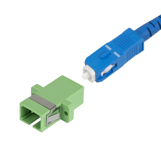 STARTECH adaptateur de fibres optiques SC 10 pièce(s) Vert (SIMPLEXSCAPCF)