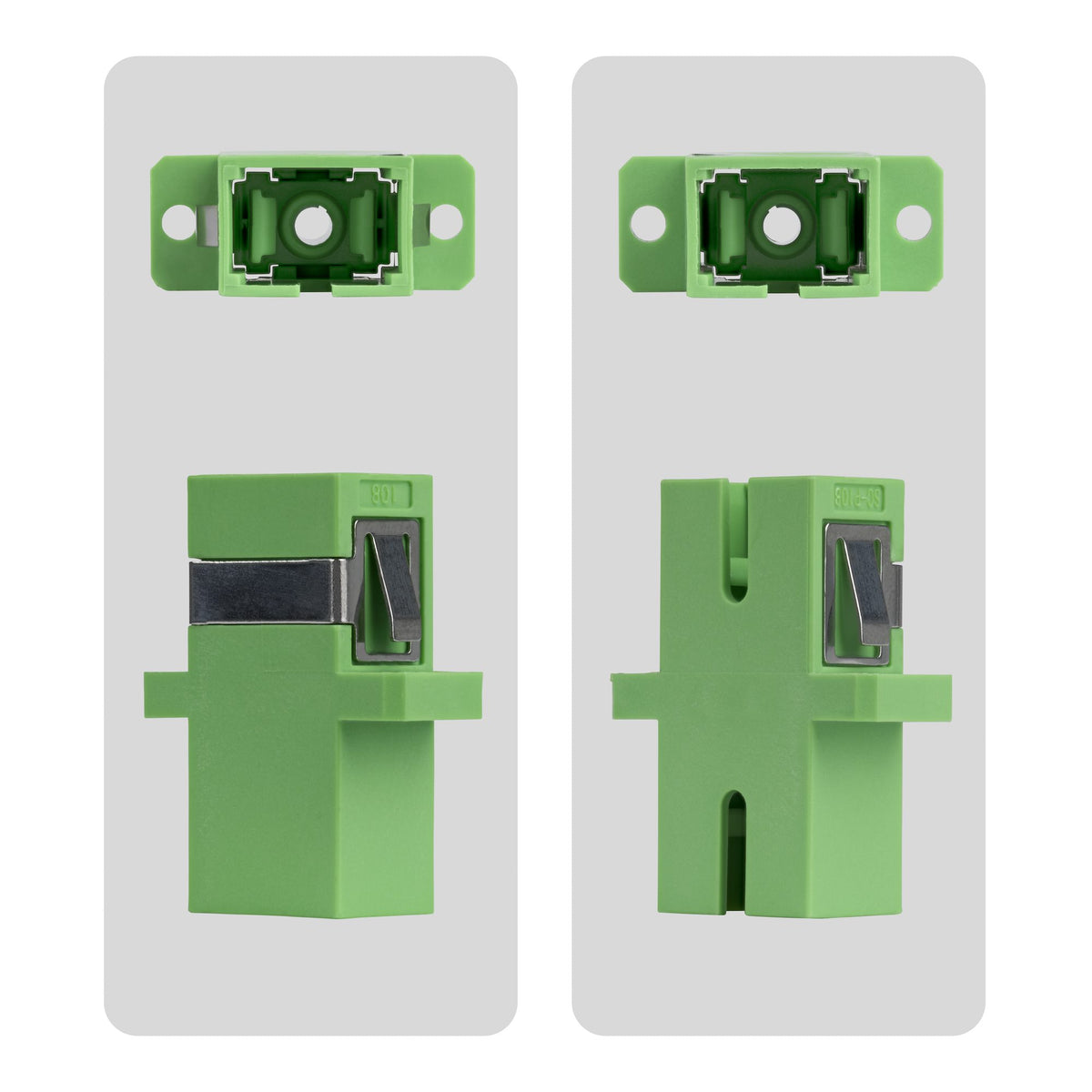 STARTECH fiber optic adapter SC 10 pc(s) Green (SIMPLEXSCAPCF) - Cartouches Certifiees