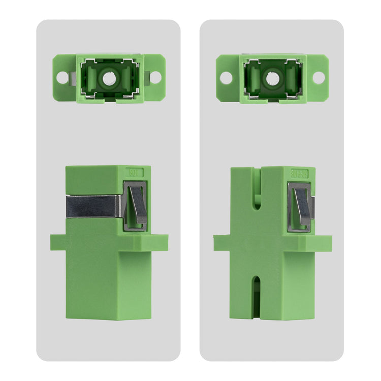 STARTECH fiber optic adapter SC 10 pc(s) Green (SIMPLEXSCAPCF) - Cartouches Certifiees