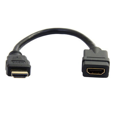 STARTECH HDMI cable 0,152 m HDMI Type A (Standard) Black (HDMIEXTAA6IN) - Cartouches Certifiees