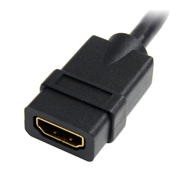 STARTECH HDMI cable 0,152 m HDMI Type A (Standard) Black (HDMIEXTAA6IN) - Cartouches Certifiees