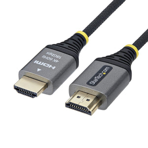 STARTECH HDMI cable 0,91 m HDMI Type A (Standard) Black, Silver (HDMI2-FLEX-4K60-3F) - Cartouches Certifiees