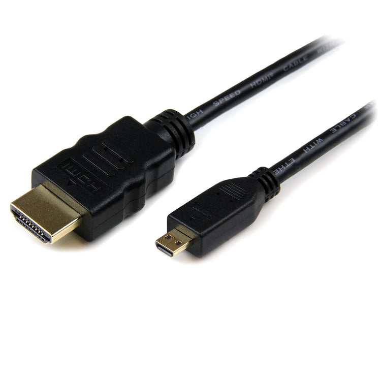 STARTECH HDMI cable 0,91 m HDMI Type A (Standard) HDMI Type D (Micro) Black (HDMIADMM3) - Cartouches Certifiees