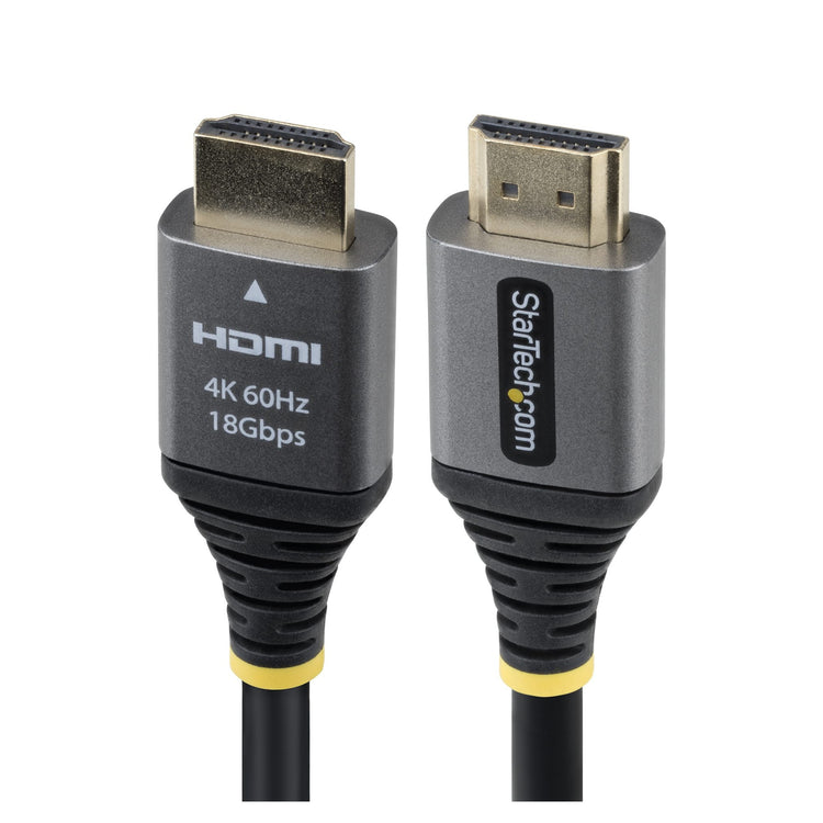 STARTECH HDMI cable 1,8 m HDMI Type A (Standard) Black, Silver (HDMMV6F) - Cartouches Certifiees