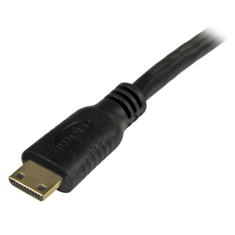 STARTECH HDMI cable 1,8 m HDMI Type A (Standard) HDMI Type C (Mini) Black (HDMIACMM6) - Cartouches Certifiees