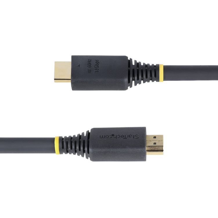 STARTECH HDMI cable 15,2 m HDMI Type A (Standard) Black (HDMI2-CABLE-4K60-50F) - Cartouches Certifiees