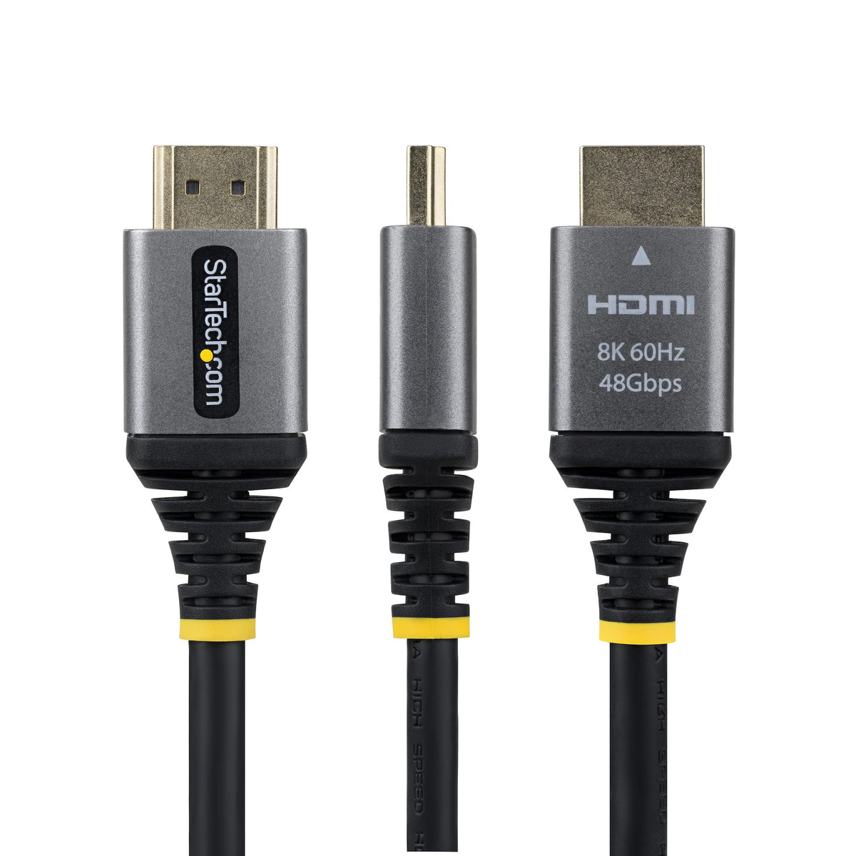 STARTECH HDMI cable 4,5 m HDMI Type A (Standard) Black, Silver (HDMM21V15F) - Cartouches Certifiees
