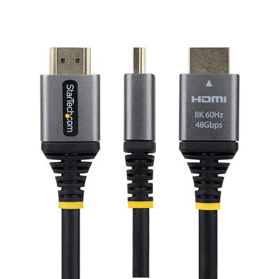 STARTECH HDMI cable 4,5 m HDMI Type A (Standard) Black, Silver (HDMM21V15F) - Cartouches Certifiees