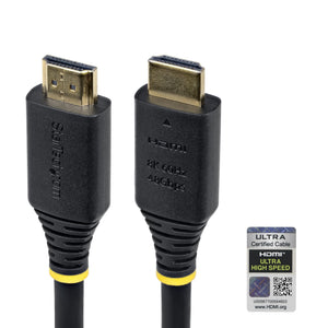 STARTECH HDMI cable 4,6 m HDMI Type A (Standard) Black (HDMI21-CBL-8K60-15F) - Cartouches Certifiees