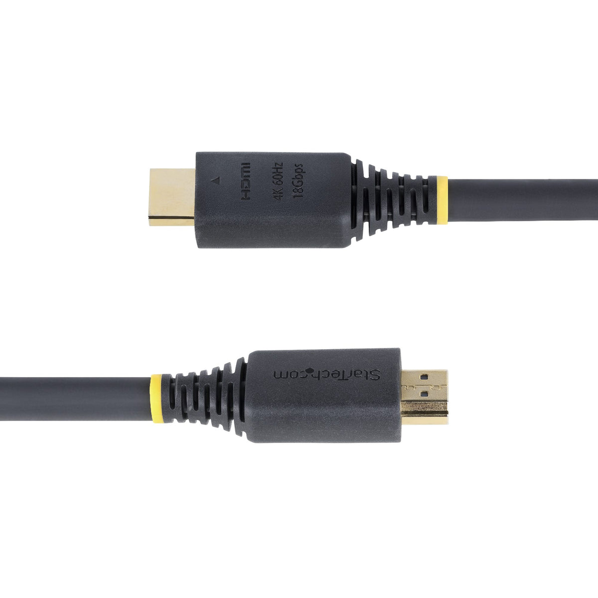 STARTECH HDMI cable 7,6 m HDMI Type A (Standard) Black (HDMI2-CABLE-4K60-25F) - Cartouches Certifiees
