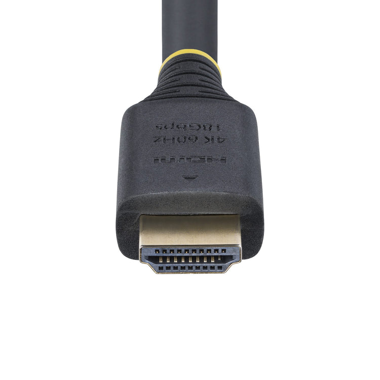 STARTECH HDMI cable 7,6 m HDMI Type A (Standard) Black (HDMI2-CABLE-4K60-25F) - Cartouches Certifiees