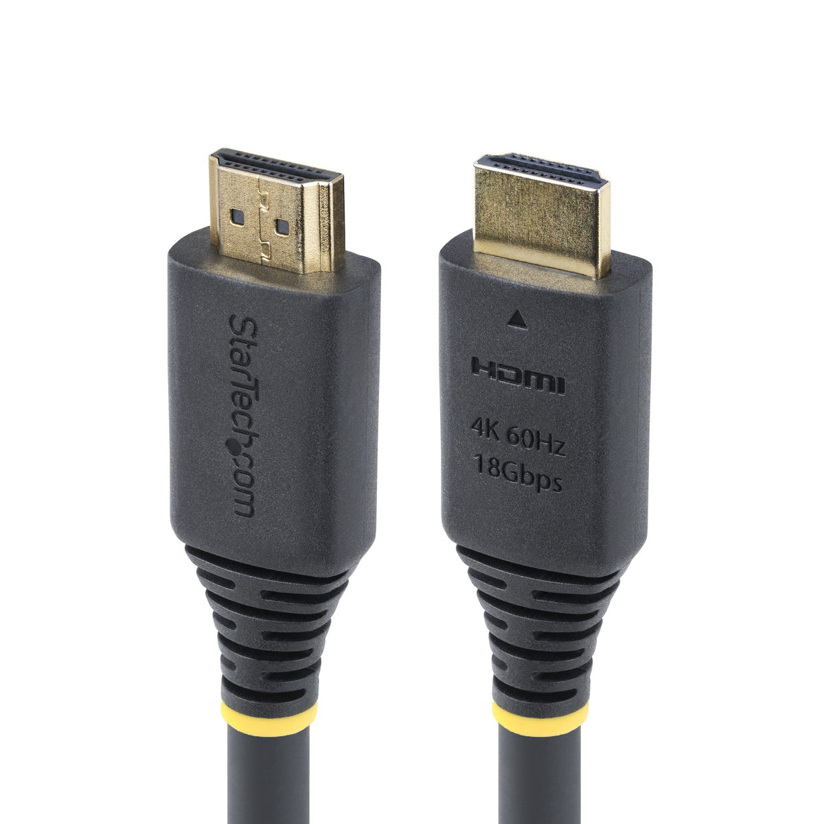 STARTECH HDMI cable HDMI Type A (Standard) Black (HDMI2-CABLE-4K60-5M) - Cartouches Certifiees