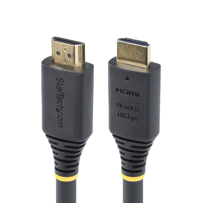 STARTECH HDMI cable HDMI Type A (Standard) Black (HDMI2-CABLE-4K60-5M) - Cartouches Certifiees