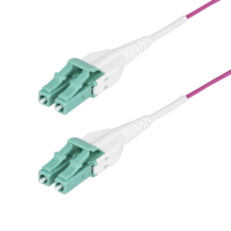 STARTECH InfiniBand/fibre optic cable 2 m LC OFNR Violet (OM4RLCLC2M) - Cartouches Certifiees