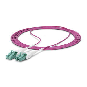 STARTECH InfiniBand/fibre optic cable 2 m LC OFNR Violet (OM4RLCLC2M) - Cartouches Certifiees