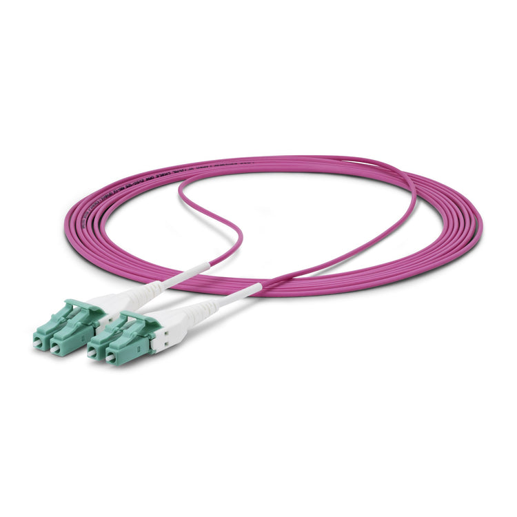 STARTECH InfiniBand/fibre optic cable 3 m LC OFNR Violet (OM4RLCLC3M) - Cartouches Certifiees