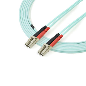 STARTECH InfiniBand/fibre optic cable 3 m LC Turquoise (A50FBLCLC3) - Cartouches Certifiees