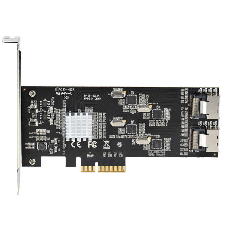 STARTECH interface cards/adapter Internal Mini-SAS (8P6G-PCIE-SATA-CARD) - Cartouches Certifiees