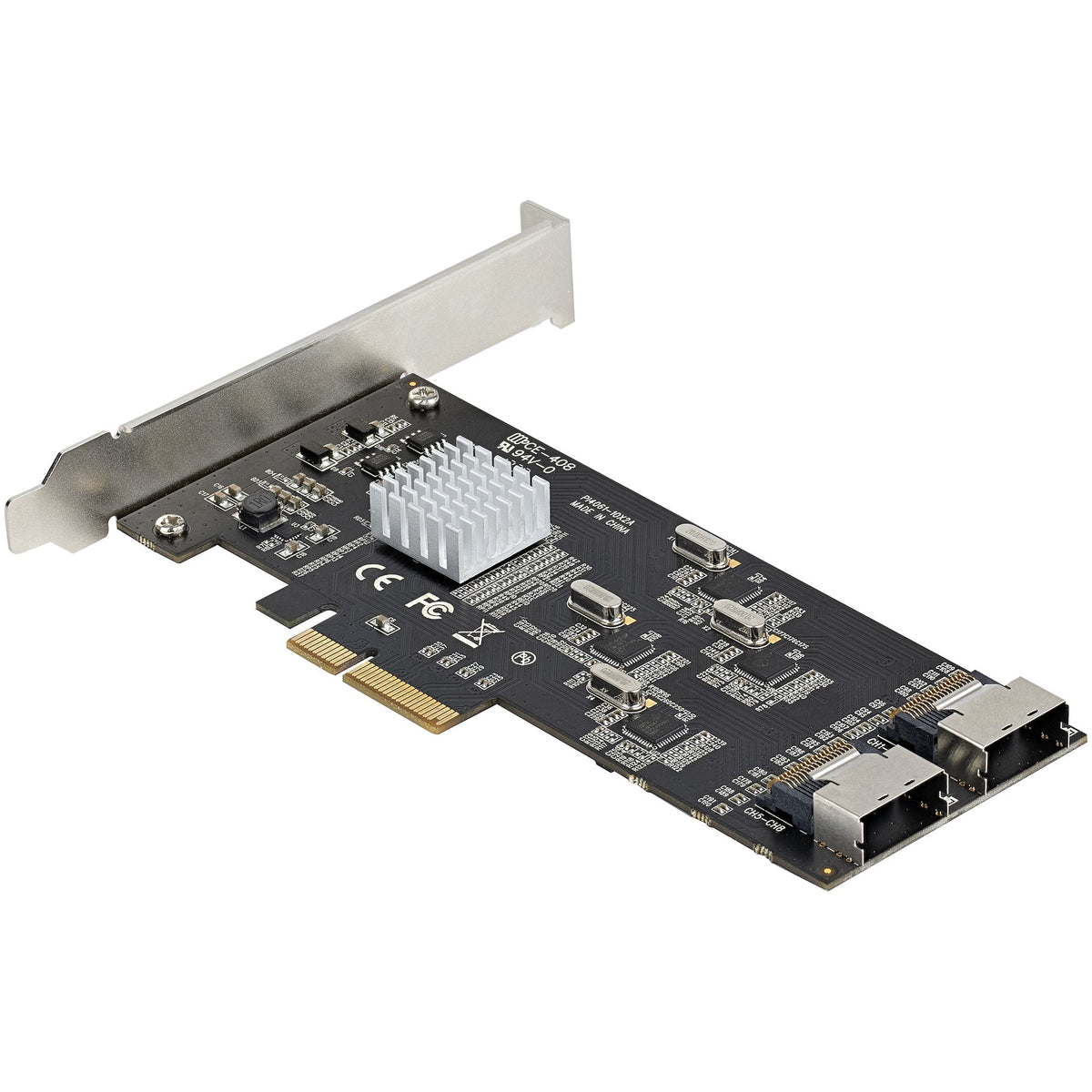 STARTECH interface cards/adapter Internal Mini-SAS (8P6G-PCIE-SATA-CARD) - Cartouches Certifiees