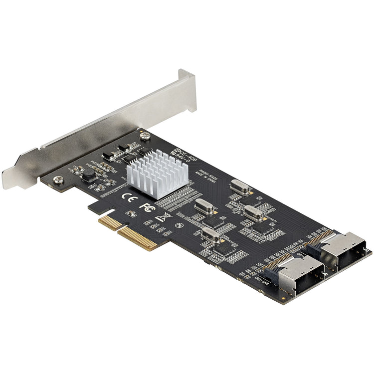 STARTECH interface cards/adapter Internal Mini-SAS (8P6G-PCIE-SATA-CARD) - Cartouches Certifiees