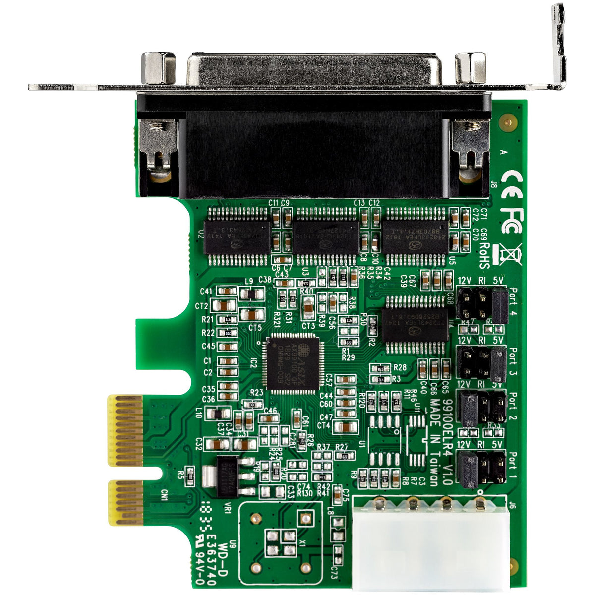 STARTECH interface cards/adapter Internal Serial (PEX4S953LP) - Cartouches Certifiees