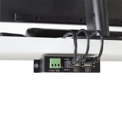 STARTECH interface hub USB 2.0 Type-B 480 Mbit/s Black (ST4200USBM) - Cartouches Certifiees