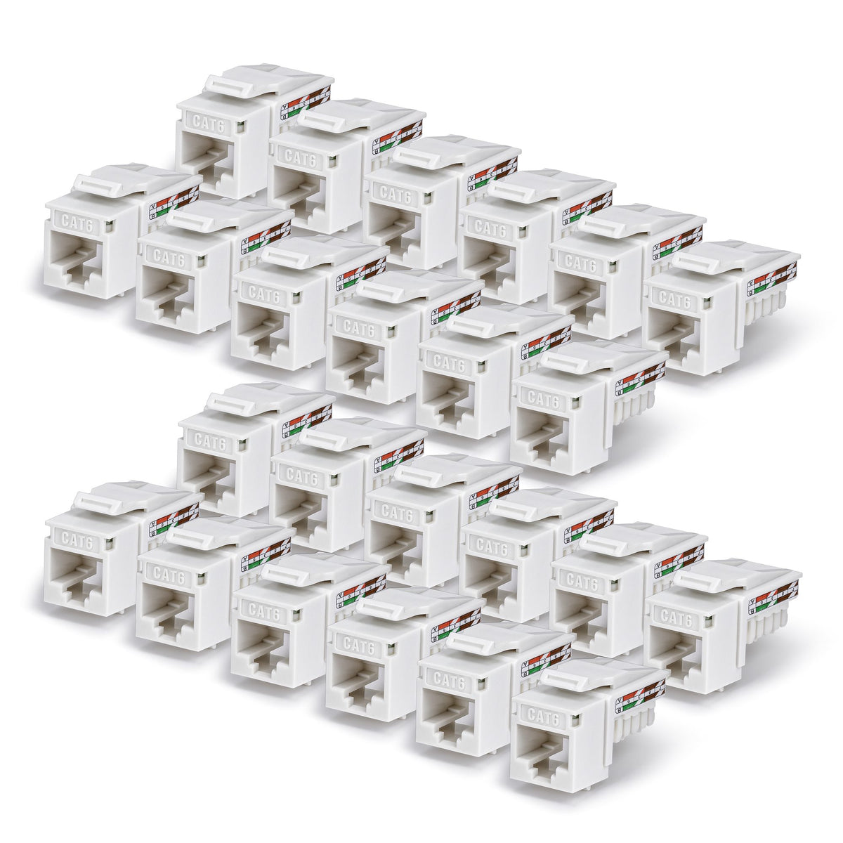 STARTECH keystone module (C6KEY110WHE24PK) - Cartouches Certifiees