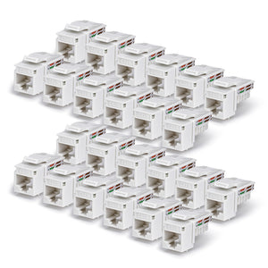 STARTECH keystone module (C6KEY110WHE24PK) - Cartouches Certifiees