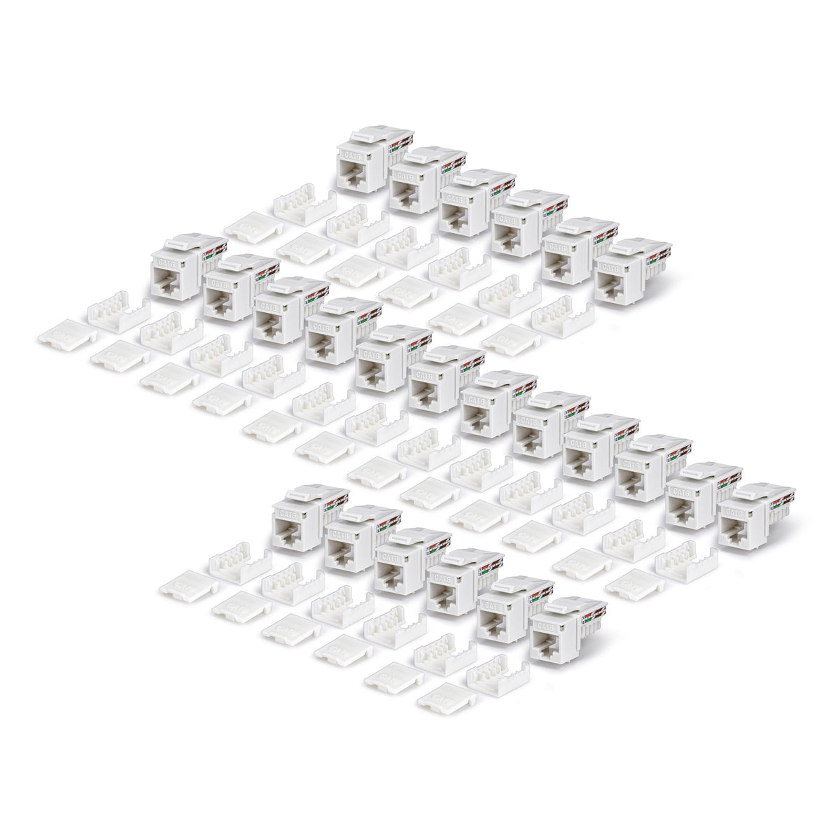 STARTECH keystone module (C6KEY110WHE24PK) - Cartouches Certifiees
