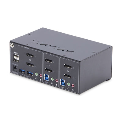 STARTECH KVM switch Black (P2DD46A2-KVM-SWITCH) - Cartouches Certifiees
