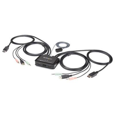 STARTECH KVM switch Black (SV211DPUA4K) - Cartouches Certifiees