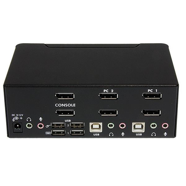 STARTECH KVM switch Black (SV231DPDDUA) - Cartouches Certifiees