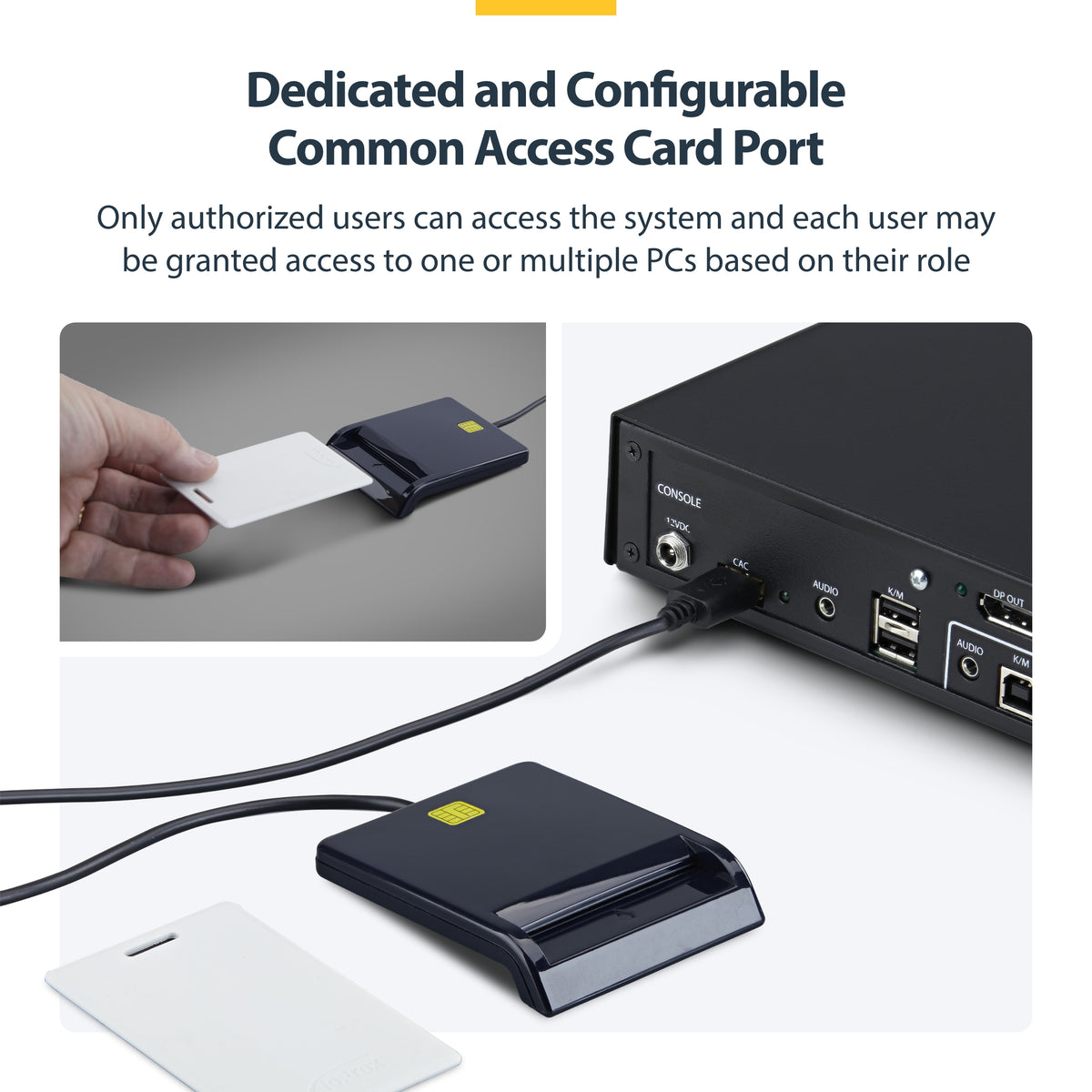 STARTECH KVM switch (CK4-P208C) - Cartouches Certifiees