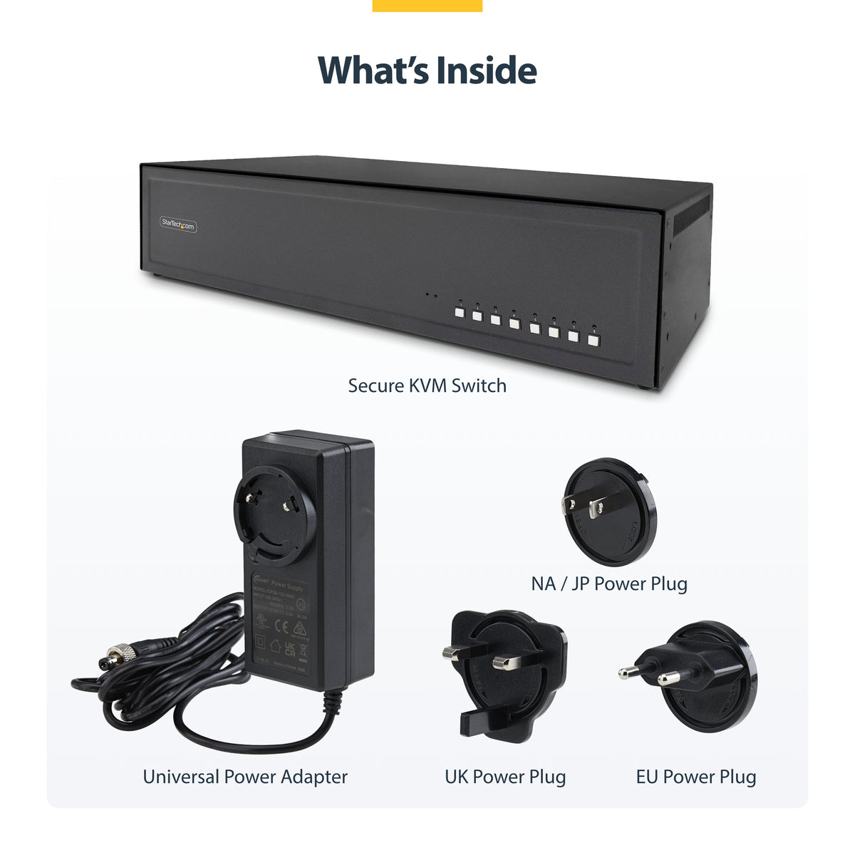 STARTECH KVM switch (CK4-P208C) - Cartouches Certifiees