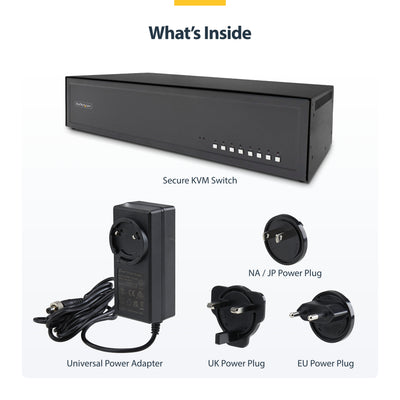 STARTECH KVM switch (CK4-P208C) - Cartouches Certifiees