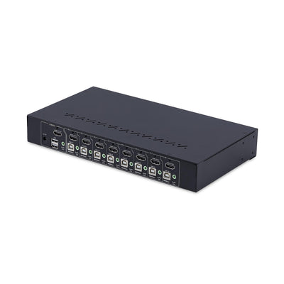 STARTECH KVM switch Rack mounting Black (R8AH202-KVM-SWITCH) - Cartouches Certifiees
