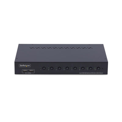 STARTECH KVM switch Rack mounting Black (R8AH202-KVM-SWITCH) - Cartouches Certifiees