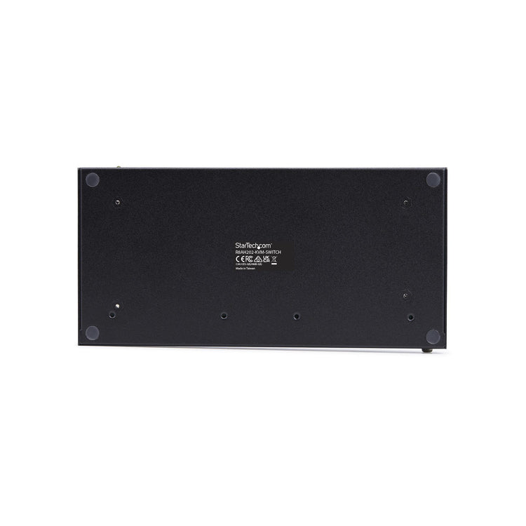 STARTECH KVM switch Rack mounting Black (R8AH202-KVM-SWITCH) - Cartouches Certifiees