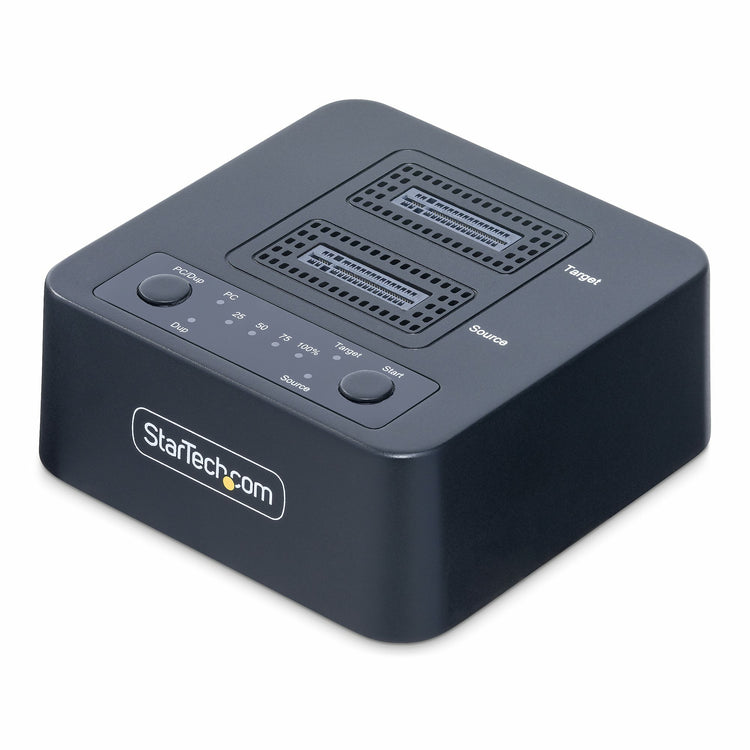 STARTECH media duplicator HDD/SSD duplicator Black 1 copies (M2-HDD-DUPLICATOR-N1) - Cartouches Certifiees