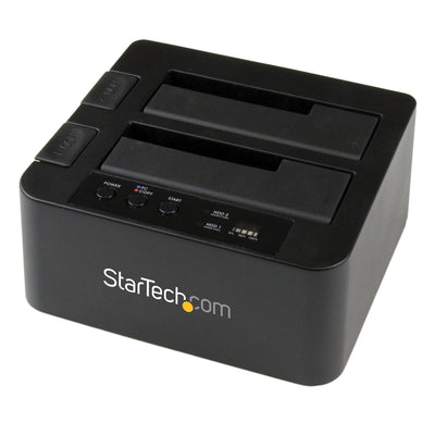 STARTECH media duplicator HDD/SSD duplicator Black 1 copies (SDOCK2U33RE) - Cartouches Certifiees