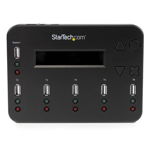 STARTECH media duplicator USB flash drive duplicator Black 5 copies (USBDUP15) - Cartouches Certifiees