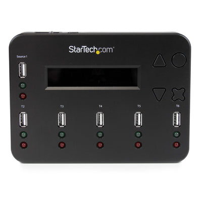 STARTECH media duplicator USB flash drive duplicator Black 5 copies (USBDUP15) - Cartouches Certifiees