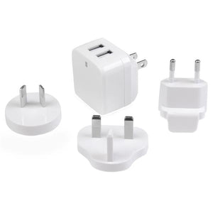 STARTECH mobile device charger Smartphone, Tablet White AC Indoor (USB2PACWH) - Cartouches Certifiees