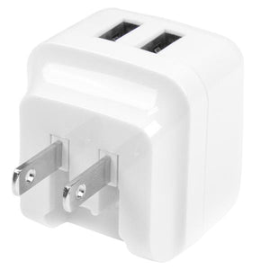 STARTECH mobile device charger Smartphone, Tablet White AC Indoor (USB2PACWH) - Cartouches Certifiees