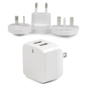 STARTECH mobile device charger Smartphone, Tablet White AC Indoor (USB2PACWH) - Cartouches Certifiees