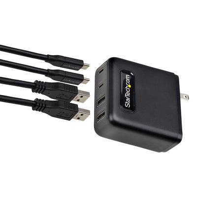 STARTECH mobile device charger Universal Black AC Fast charging Indoor (2210GN-WALL-CHARGER) - Cartouches Certifiees