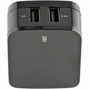 STARTECH mobile device charger Universal Black AC Indoor (USB2PACUBK) - Cartouches Certifiees
