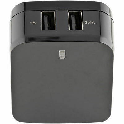 STARTECH mobile device charger Universal Black AC Indoor (USB2PACUBK) - Cartouches Certifiees