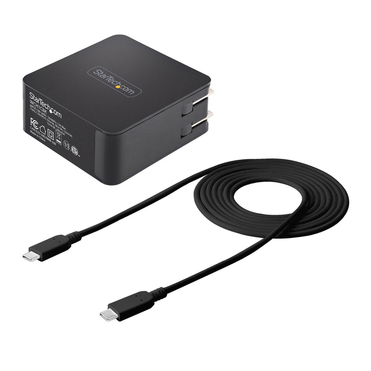 STARTECH mobile device charger Universal Black AC Indoor (WCH1CBK) - Cartouches Certifiees